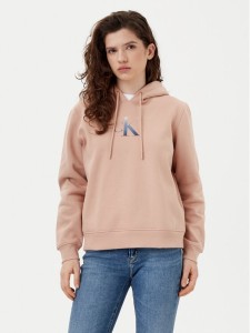 Calvin Klein Jeans Bluza Gradient J20J224721 Pomarańczowy Regular Fit