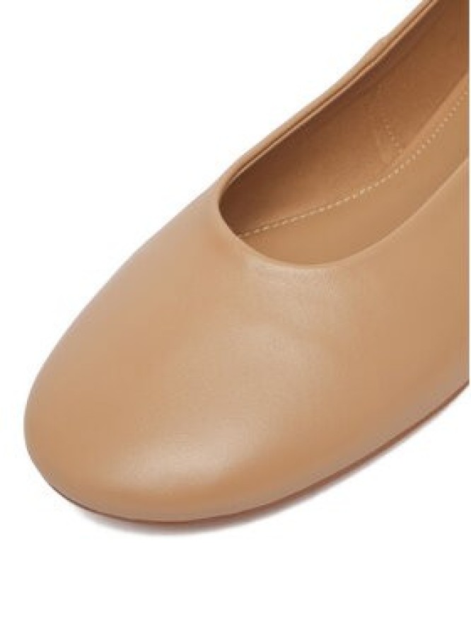 GINO ROSSI Baleriny C-V2127-241 Beżowy