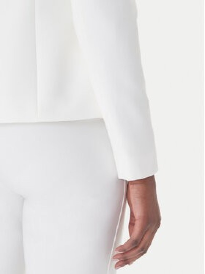 Rinascimento Marynarka CFC0128643003 Biały Regular Fit