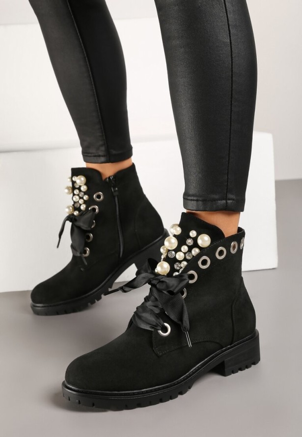 Czarne Botki Briogen