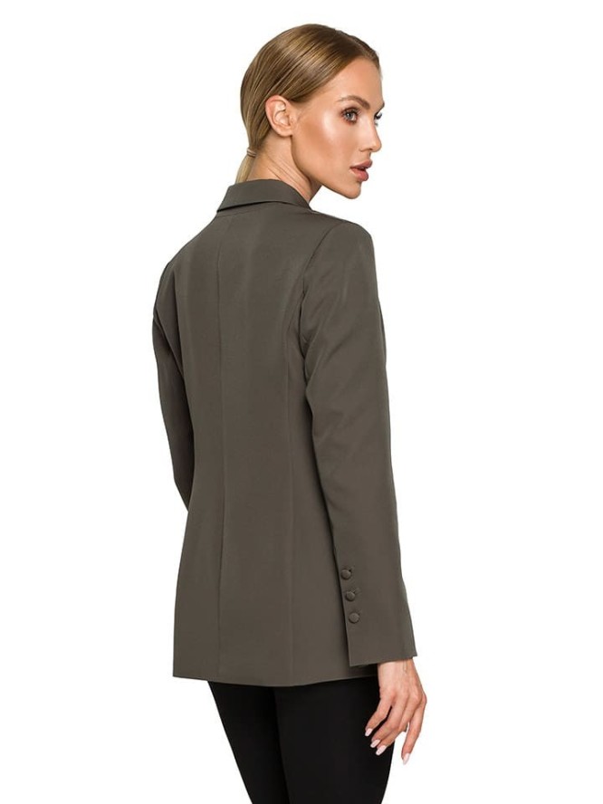 made of emotion Blezer w kolorze khaki rozmiar: XXL