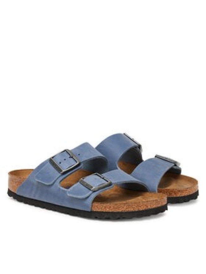 Birkenstock Klapki Arizona Sfb 1030864 Niebieski