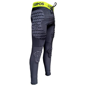 Legginsy kompresyjne bramkarskie Lupos padded - S