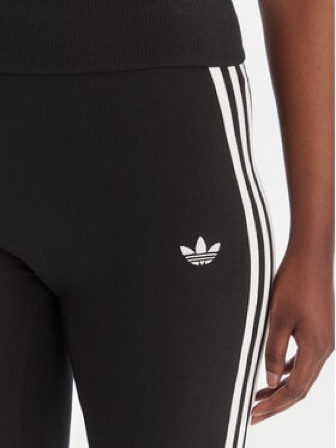 adidas Legginsy 3-Stripes KD5572 Czarny Slim Fit
