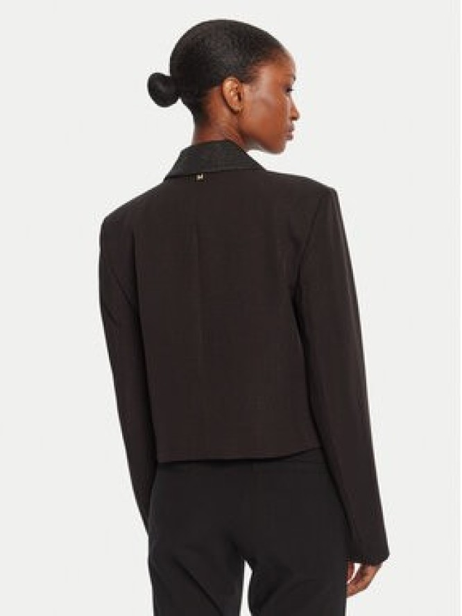 Lola Casademunt by Maite Marynarka MF2502003 Czarny Regular Fit