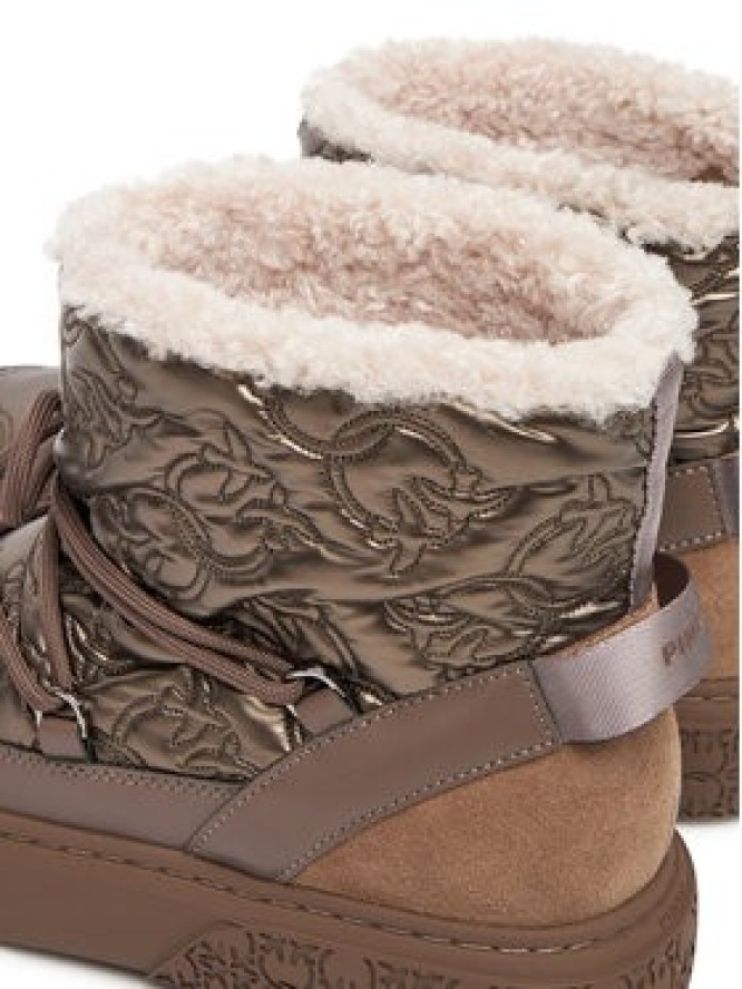 PINKO Śniegowce Yoko 19 SS0101 T036 Brązowy