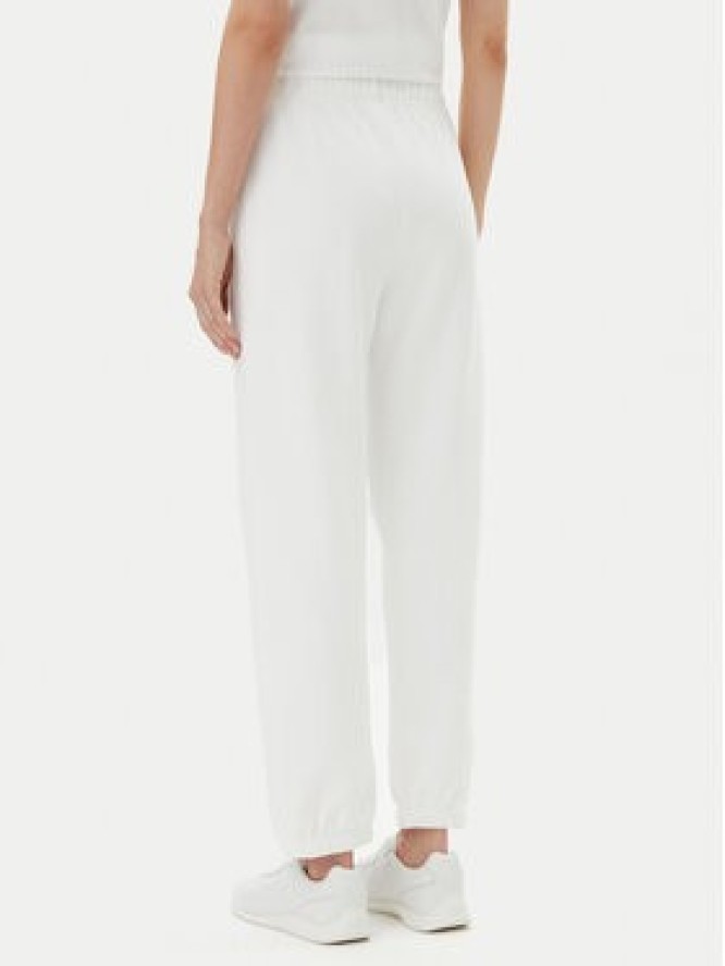 PINKO Spodnie dresowe Plumcake 104790 A2G8 Biały Regular Fit