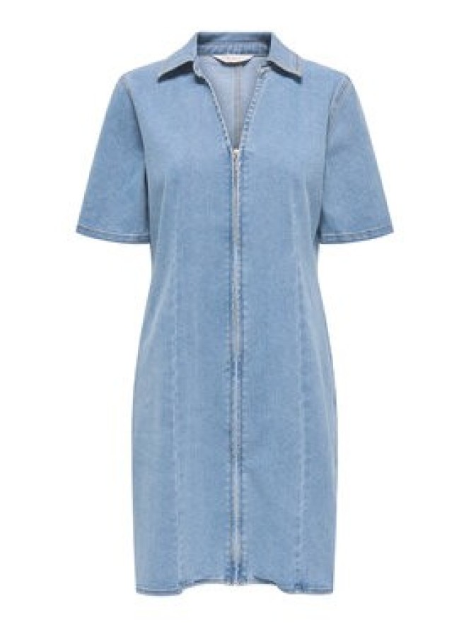 ONLY Sukienka jeansowa Frida 15360436 Niebieski Regular Fit