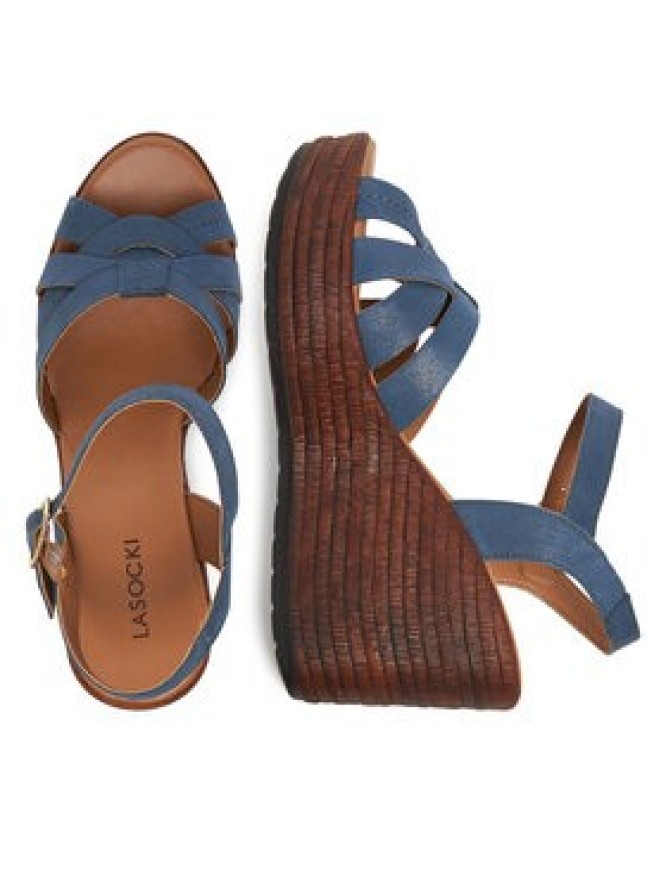 Lasocki Sandały WI23-LEMONE-03 Niebieski