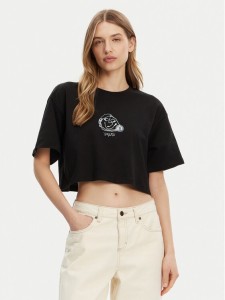 Vans T-Shirt VN000MC5BLK1 Czarny Regular Fit