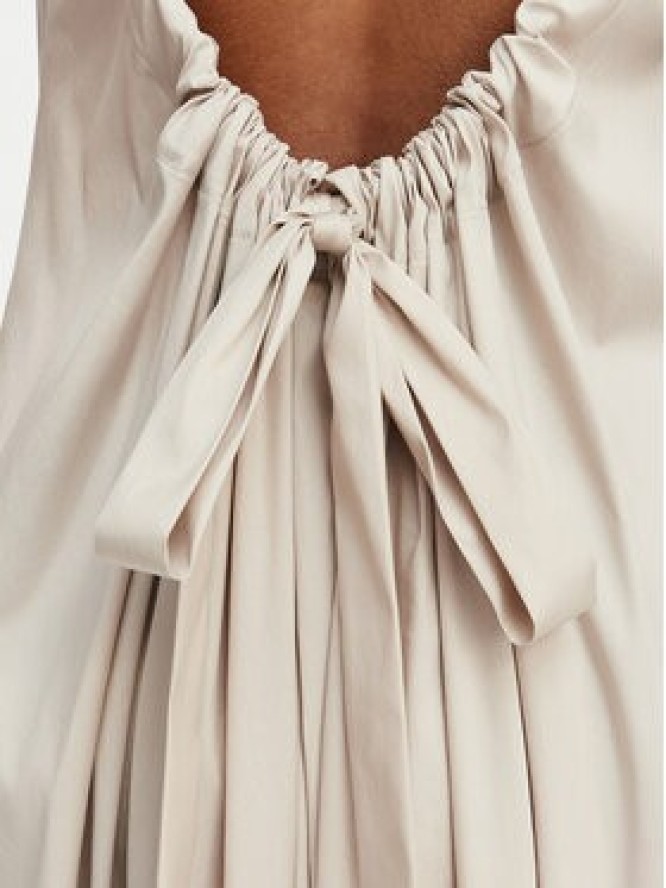 Max Mara Beachwear Sukienka letnia 2616221039650 Beżowy Regular Fit