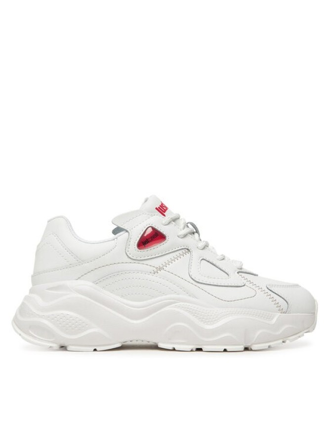 Just Cavalli Sneakersy 79RA3SL1 Biały