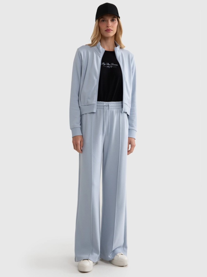 Bluza damska rozpinana błękitna Chitasana 401/ Chitasanap 401