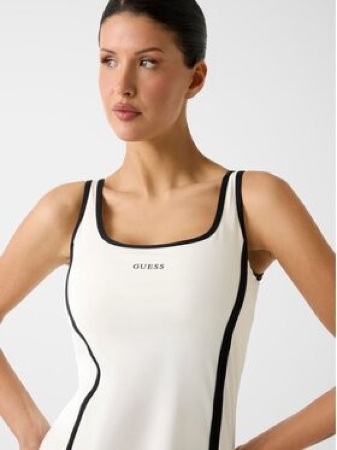 Guess Sukienka codzienna 181229 Beżowy Classic Fit