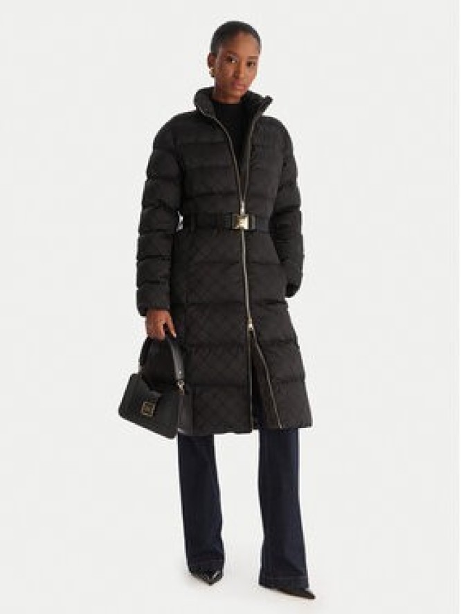 Elisabetta Franchi Kurtka zimowa PI-84D 56E2-V690 Czarny Regular Fit