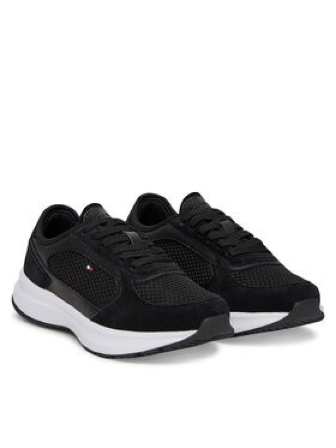 Tommy Hilfiger Sneakersy Sporty Runner FW0FW08644 Czarny