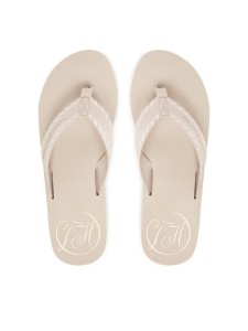 Tommy Hilfiger Japonki Webbing Beach Sandal FW0FW09038 Écru