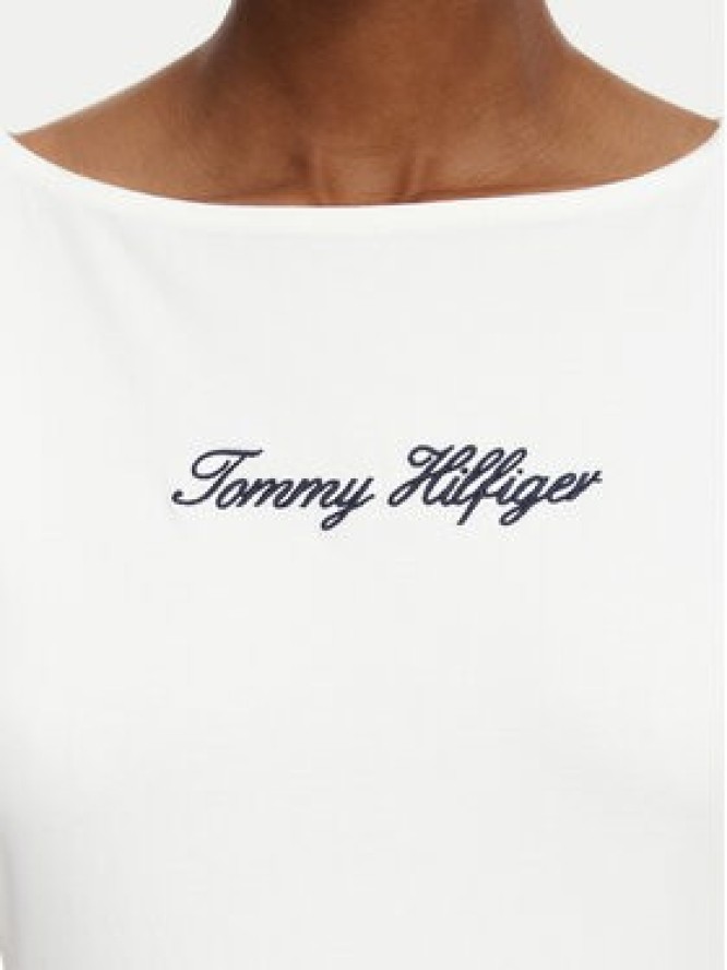 Tommy Hilfiger T-Shirt Classic WW0WW50948 Biały Relaxed Fit