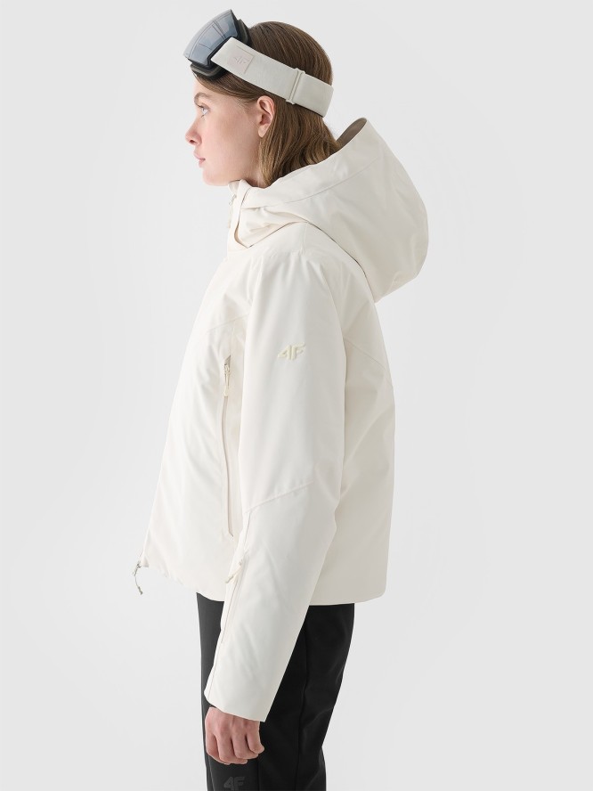 4F Kurtka narciarska membrana Dermizax 20000 damska - biała XXL