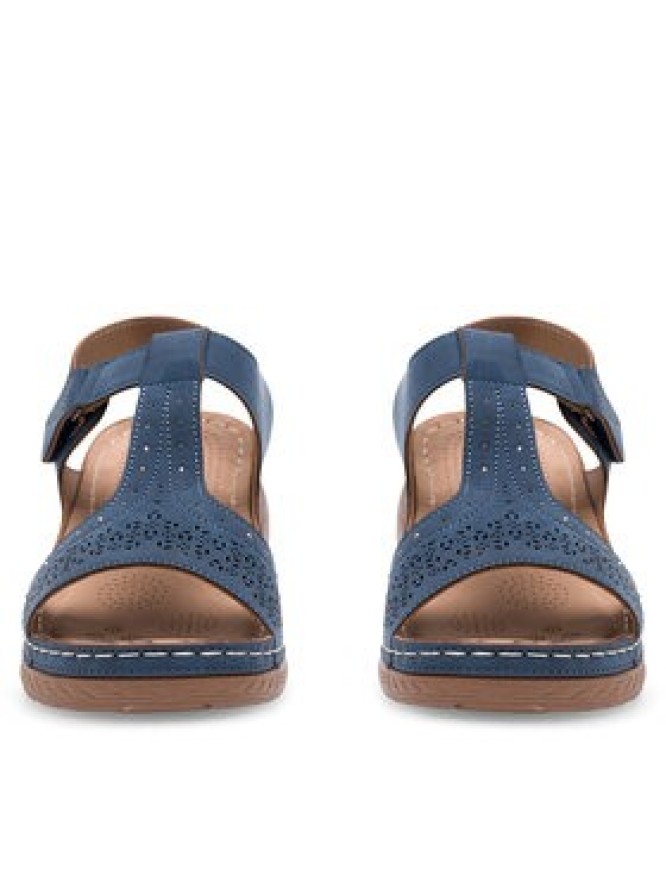 Clara Barson Sandały WYL05010-15 Granatowy