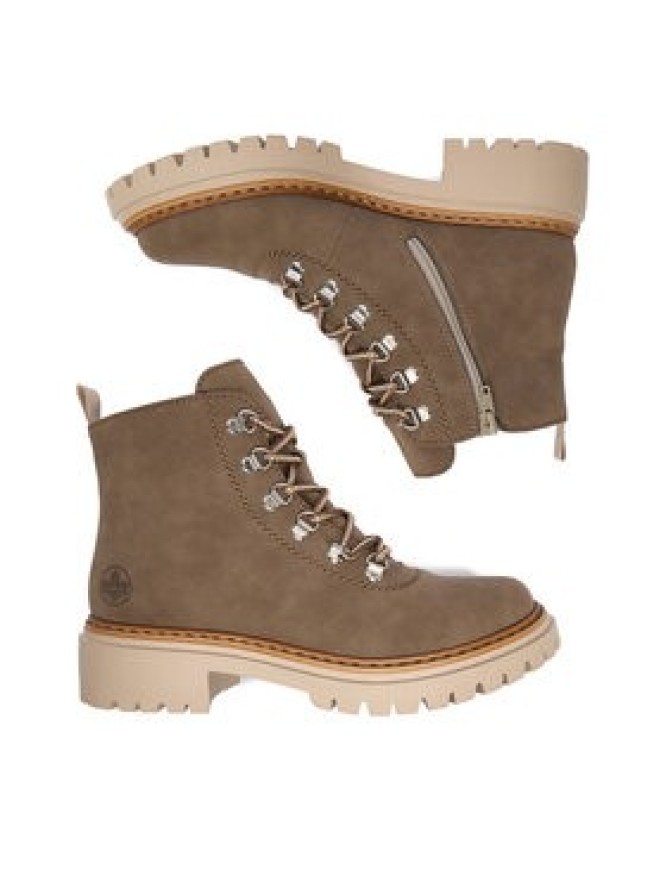 Rieker Trzewiki CEO-72624-64 Beżowy