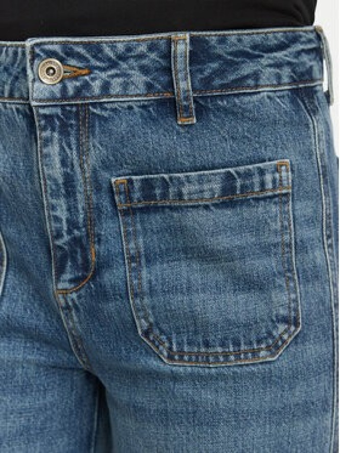 Liu Jo Jeansy UF6196 D4854 Niebieski Flare Fit