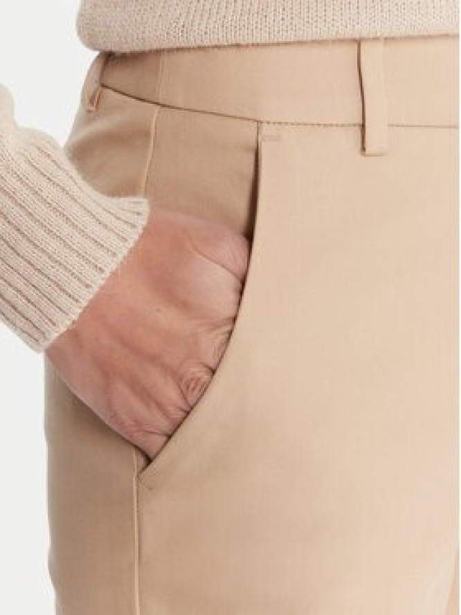 Weekend Max Mara Spodnie materiałowe Vite 2415131031 Beżowy Regular Fit