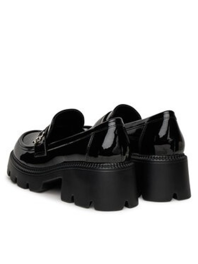 DeeZee Loafersy HLD-2016-1 Czarny