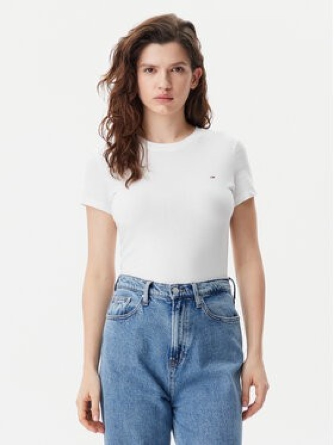 Tommy Jeans Komplet t-shirtów DW0DW21366 Kolorowy Slim Fit