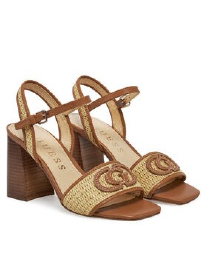 Guess Sandały FLJGNK FAB03 Beżowy