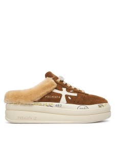 Premiata Sneakersy Micol Var 7016M Brązowy