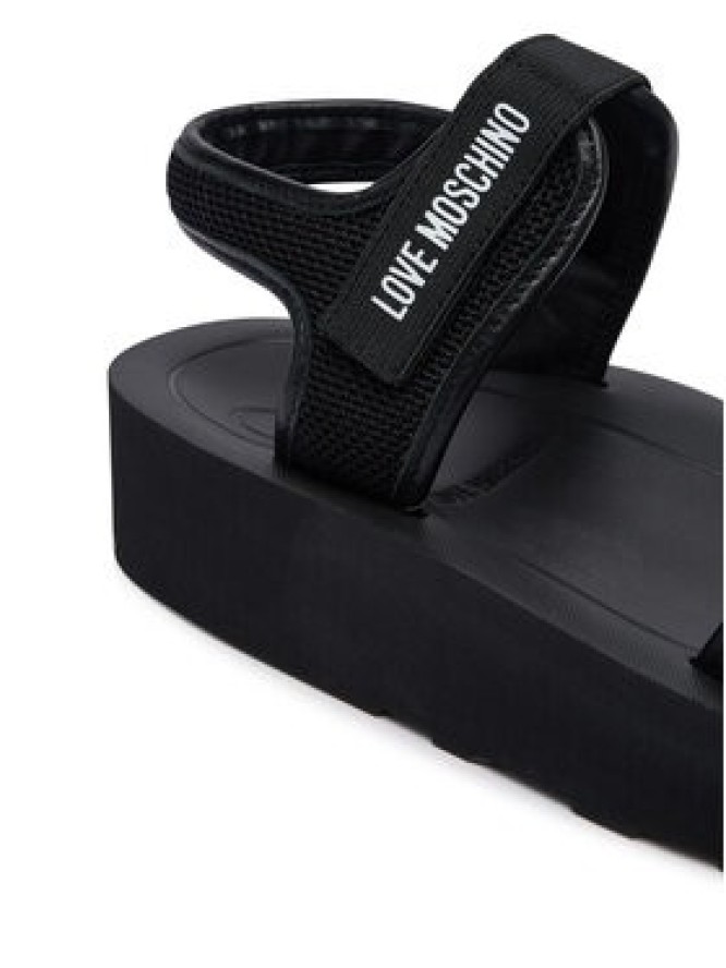 LOVE MOSCHINO Sandały JA16144I0OIQI00A Czarny