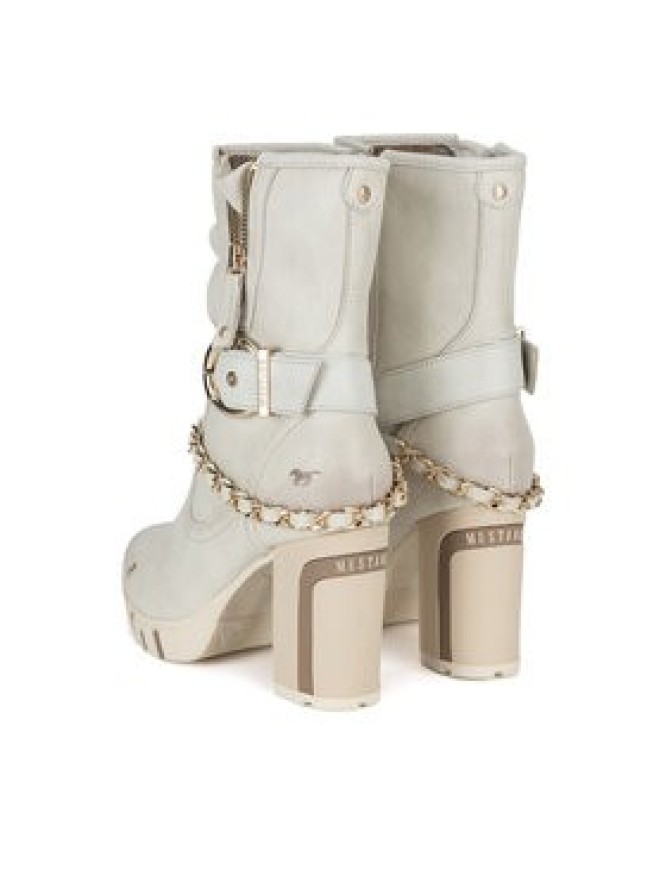 Mustang Botki 1363-505 Biały