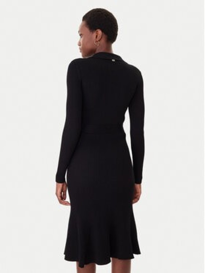 Marciano Guess Sukienka dzianinowa 5BGK07 5891Z Czarny Slim Fit