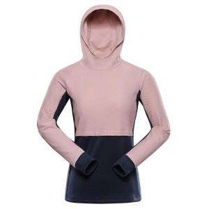 Bluza damska sportowa szybkoschnąca z kapturem Alpine Pro Feza