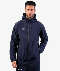 Kurtka softshell unisex Givova Kurtka niebieska