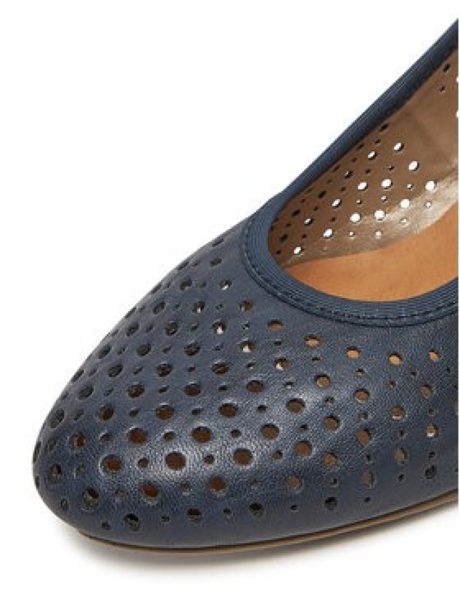 Rieker Czółenka CEO-41057-14 Granatowy