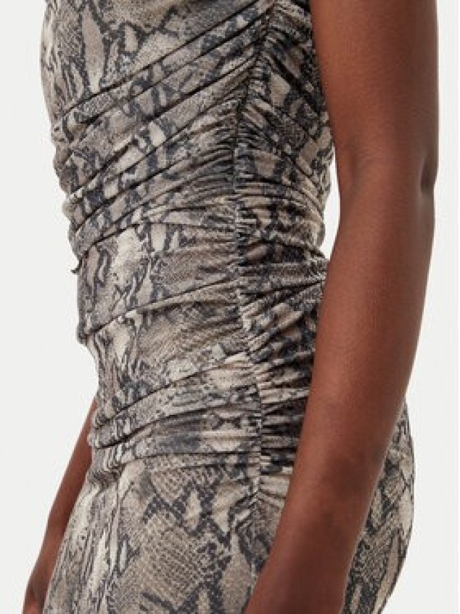 HUGO Sukienka letnia Noffiano 50540915 Brązowy Slim Fit