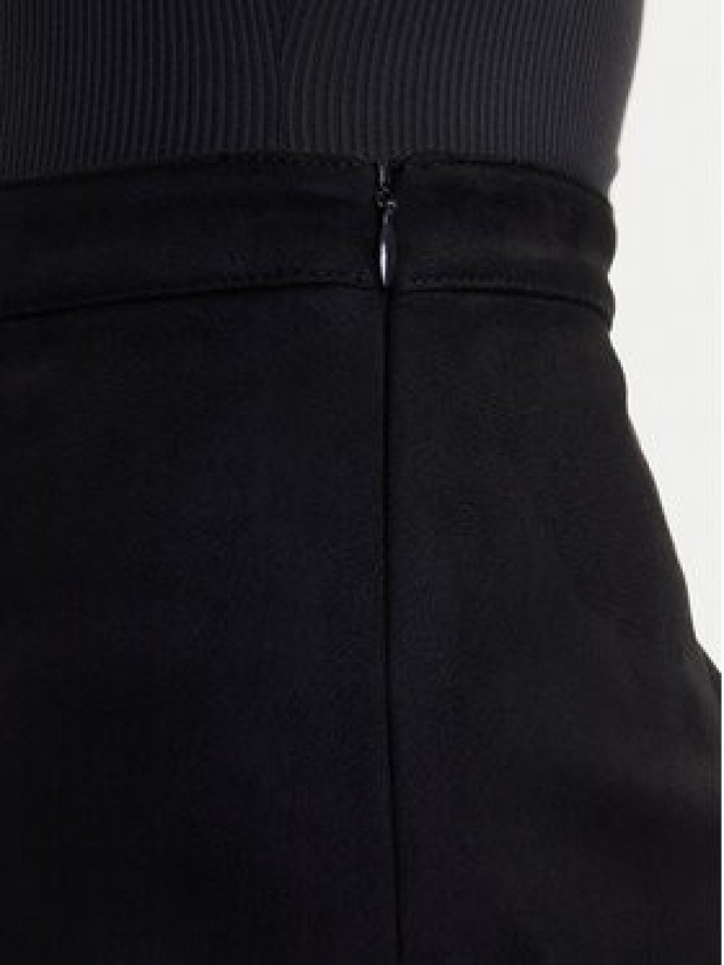 ONLY Spódnica z imitacji skóry Loline 15357433 Czarny Regular Fit
