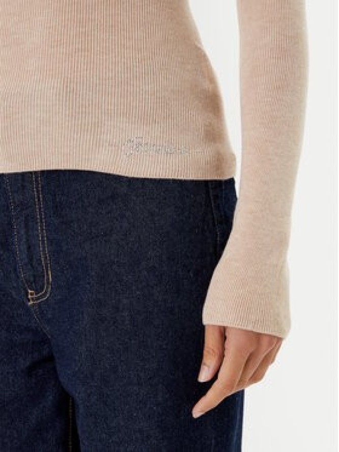 Guess Golf W5BR15 Z3OW2 Beżowy Slim Fit