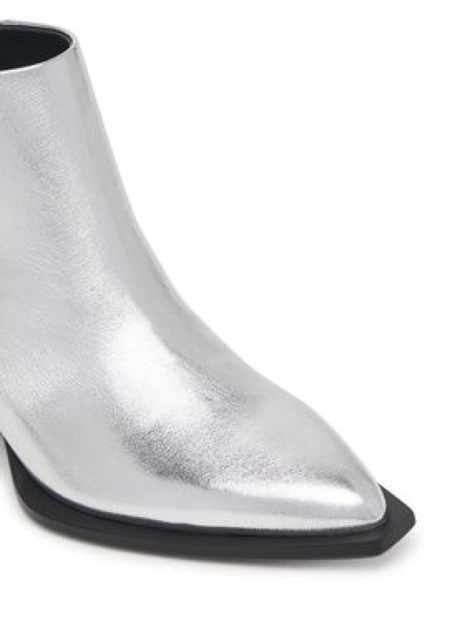 United Nude Botki Ricky Yoyo Mid 1104114116 Srebrny