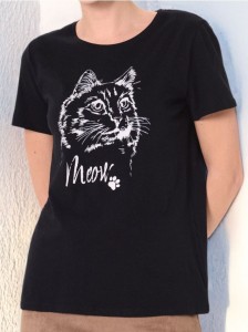 Koszulka z nadrukiem - czarny