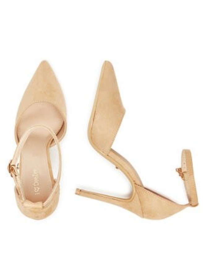 DeeZee Szpilki AJ-2639 Beżowy