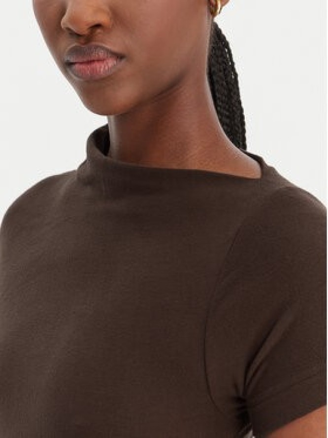 Guess Bluzka W6RP16 KD012 Brązowy Regular Fit