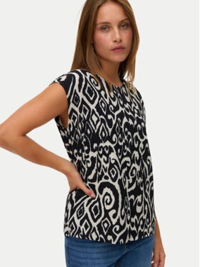 Vero Moda Bluzka Friga 10340830 Czarny Regular Fit