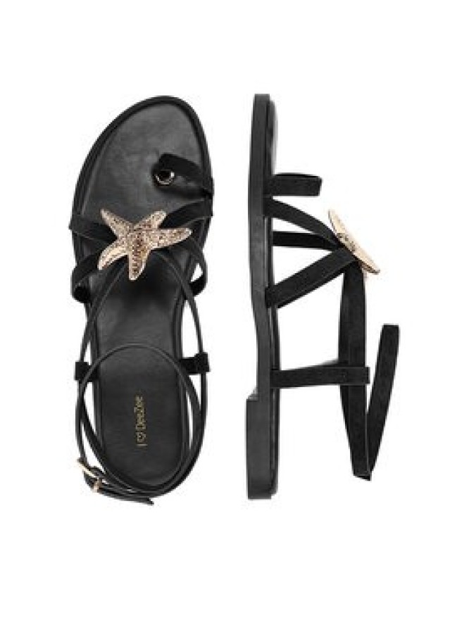 DeeZee Sandały CEO-YLD-F9678 Czarny