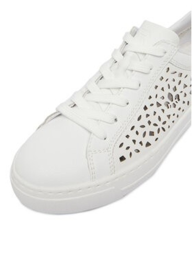 Rieker Sneakersy CEO-L8831-80 Biały