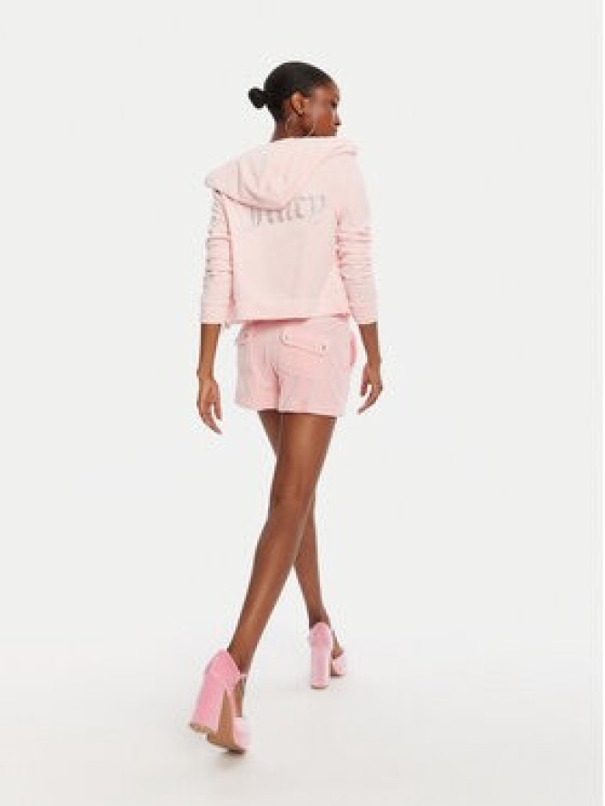 Juicy Couture Bluza Madison JCWA122001 Różowy Slim Fit