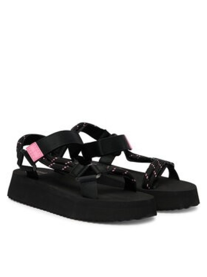 Tommy Jeans Sandały Tjw Eva Rope Sandal EN0EN02970 Czarny