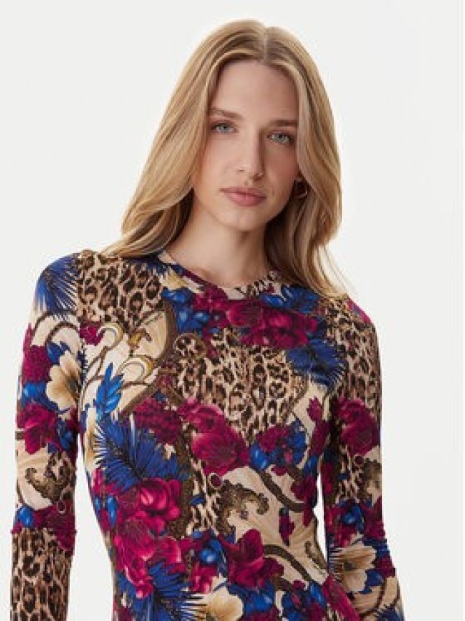 Just Cavalli Sukienka codzienna 79PAO952 JS531 Kolorowy Slim Fit